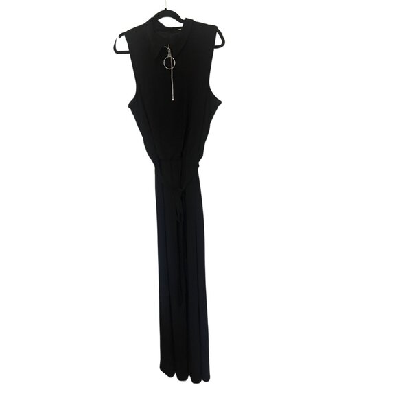 MSK Black Wide-Leg Jumpsuit – Size XL - Picture 3 of 8